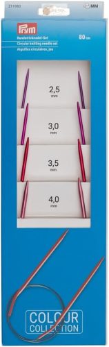 Prym Colour Collection körkötőtű szett 2,5-4
