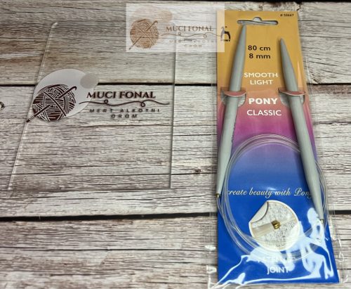 Pony körkötőtű 8mm 80cm