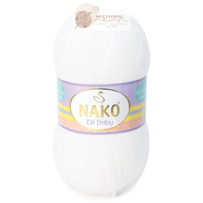 Nako Elit Baby Fehér 208