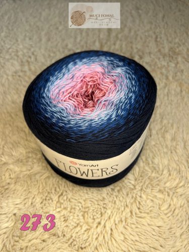 Flowers 273 kék/mályva