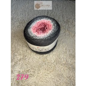 Flowers 279 szürke/mályva