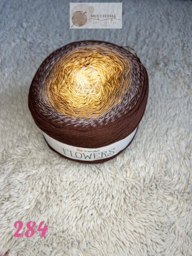 Flowers 284 barna melír