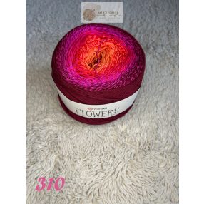 Flowers 310 lila-bordó-piros