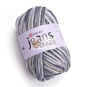 Yarnart Jeans Crazy 7209 szürke melír