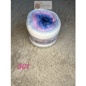 Rosegarden 301 fehér- kék -rózsa