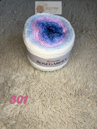 Rosegarden 301 fehér- kék -rózsa